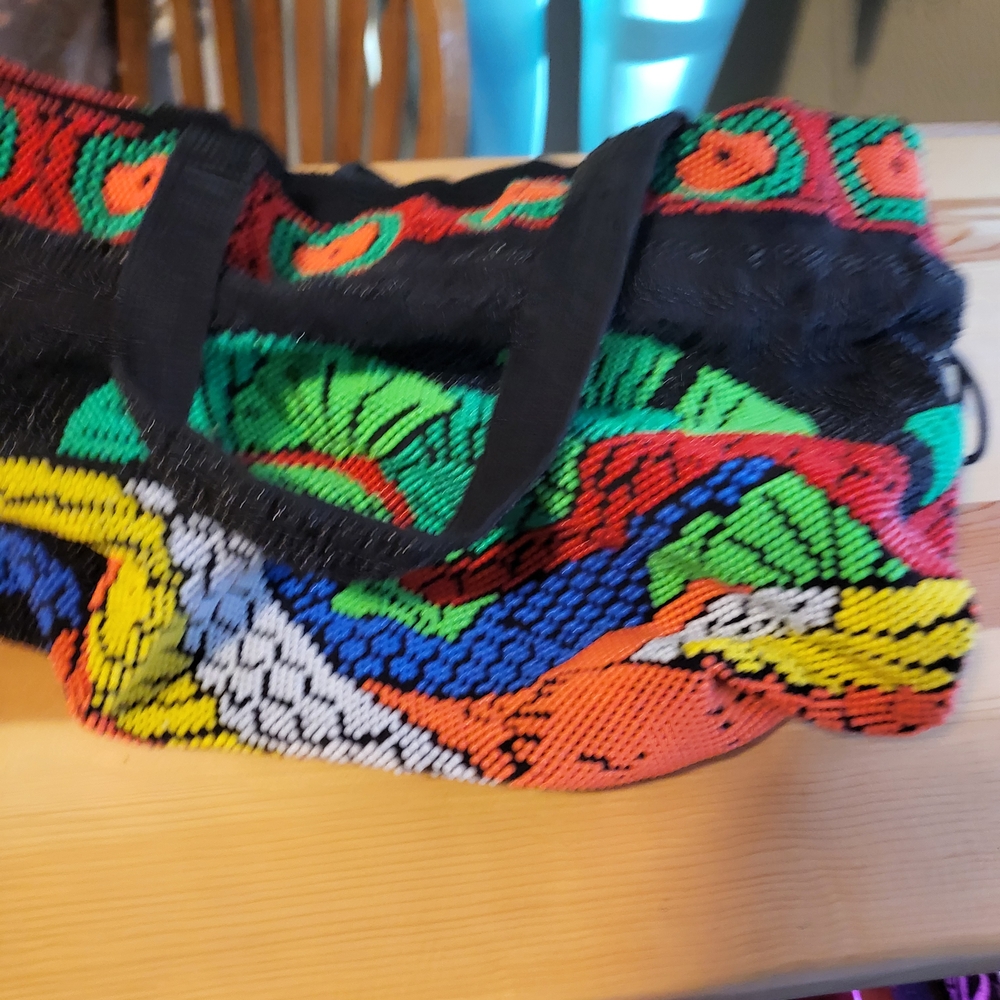 Vintage America Multicolor Beaded Bag - Picture 13 of 16